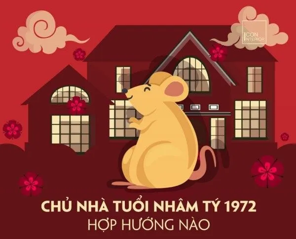 Xây nhà gia chủ nam tuổi Nhâm Tý 1972 hợp hướng nào?