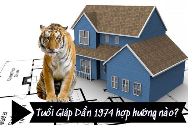 Gia chủ tuổi Giáp Dần 1974 hợp hướng nào? 