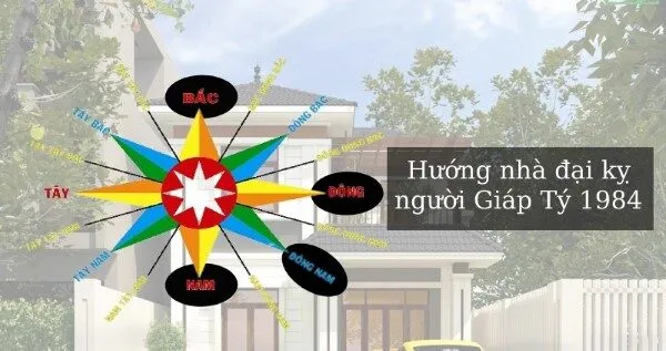 Hướng nhà Kỵ tuổi Giáp Tý