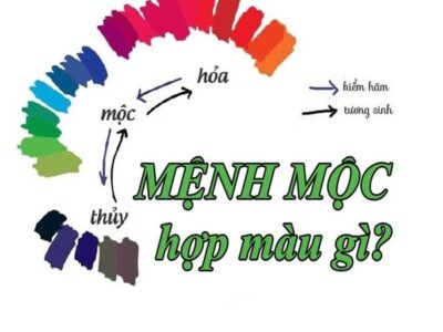 Mệnh Mộc hợp với màu gì?