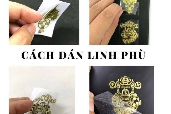 Cách dán linh phù nhanh chóng chuẩn phong thủy