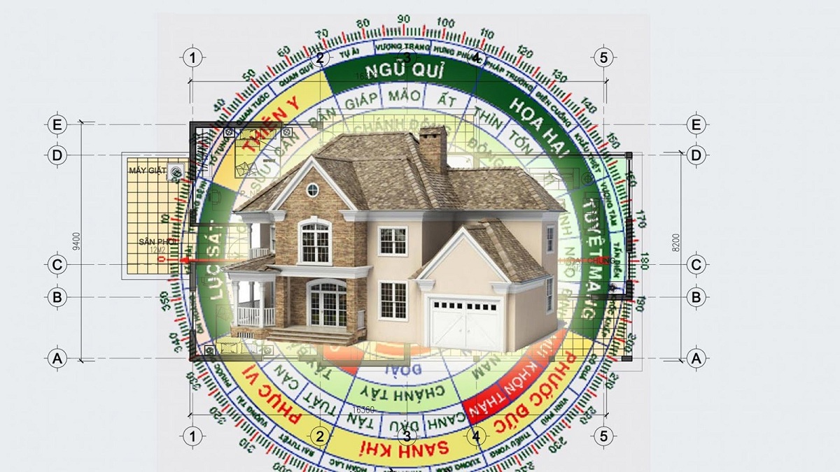 Ứng dụng La bàn Bát Trạch để tìm hướng nhà tốt cho nam mạng Kim