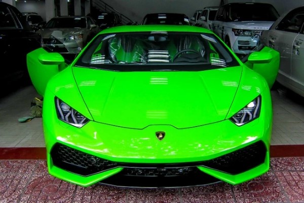 Xe màu xanh lá có thể khiến chủ xe hao hụt tài lộc và sức khỏe sa sút